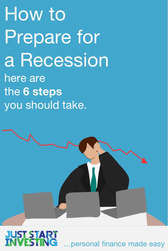 How to Prepare for a Recession 6 Steps to Take Just Start Investing